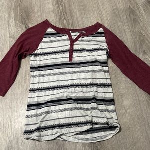 Empyre 3/4 length sleeve top